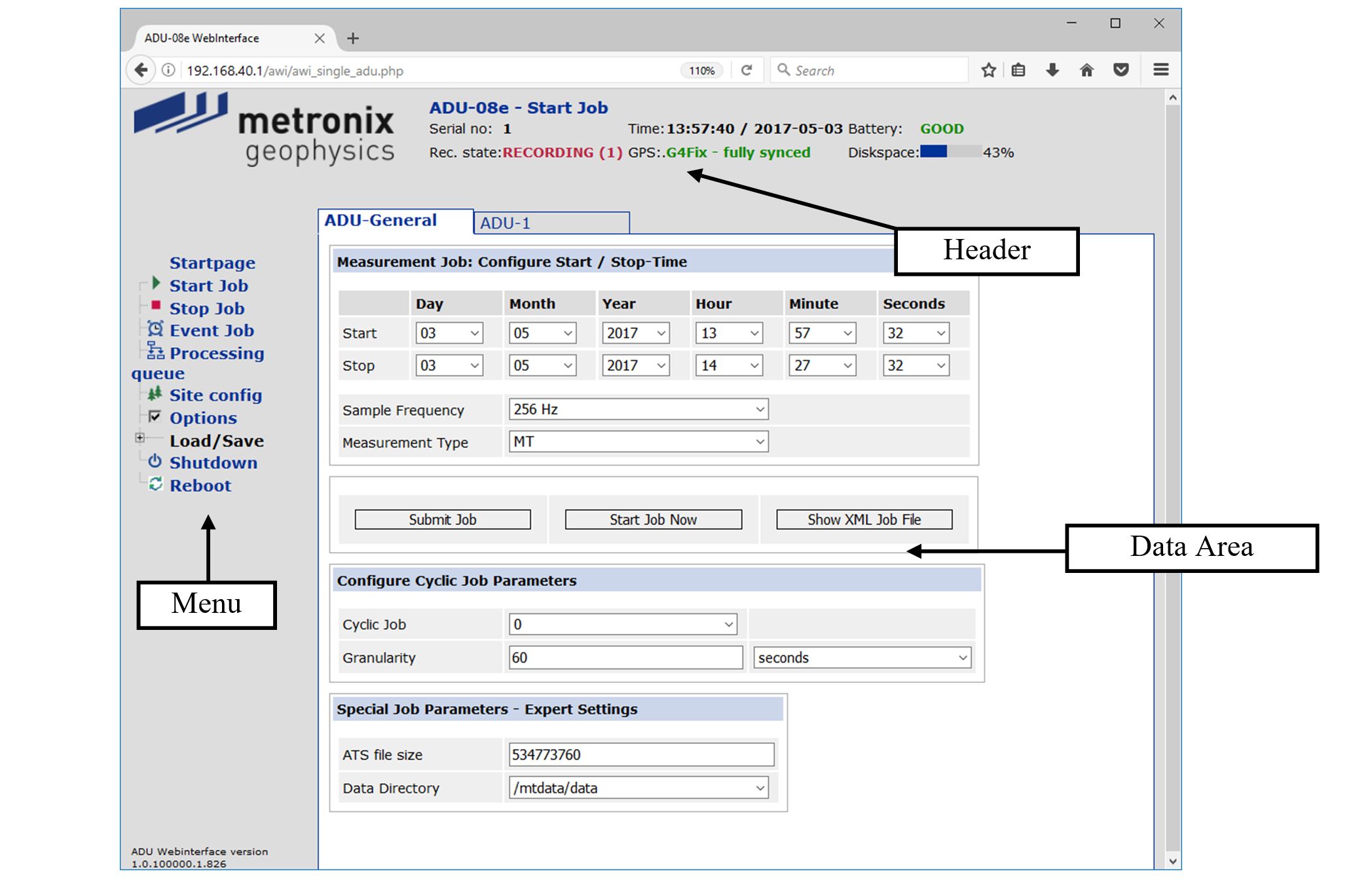 webinterface